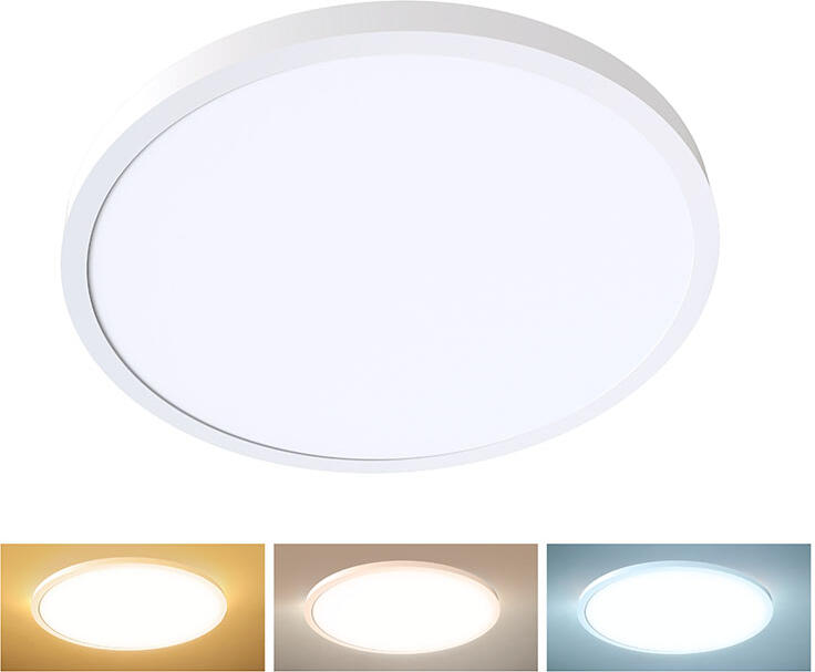 Solight LED stropní osvětlení kulaté, 48W, 4800lm, 3CCT, UGR