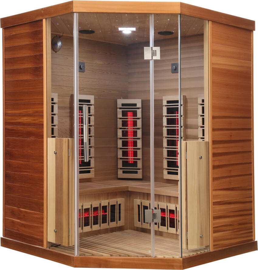 Belatrix Infrasauna Cedr Superior 3/4 RegenaRay