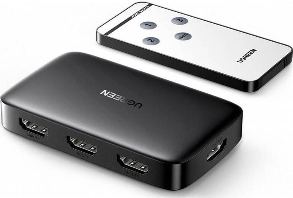 HDMI rozbočovač UGREEN HDMI Switcher 3v1 80127