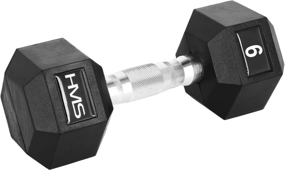 Hexagonální jednoručka HMS 9 kg