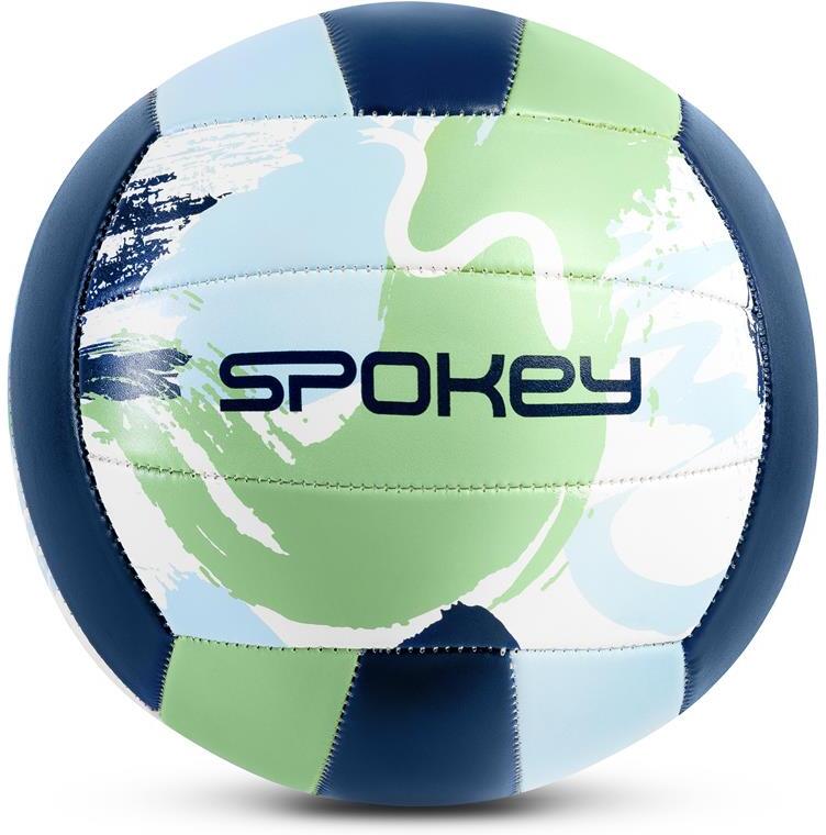 Spokey SETTER Volejbalový míč, vel. 5, modro-zelený