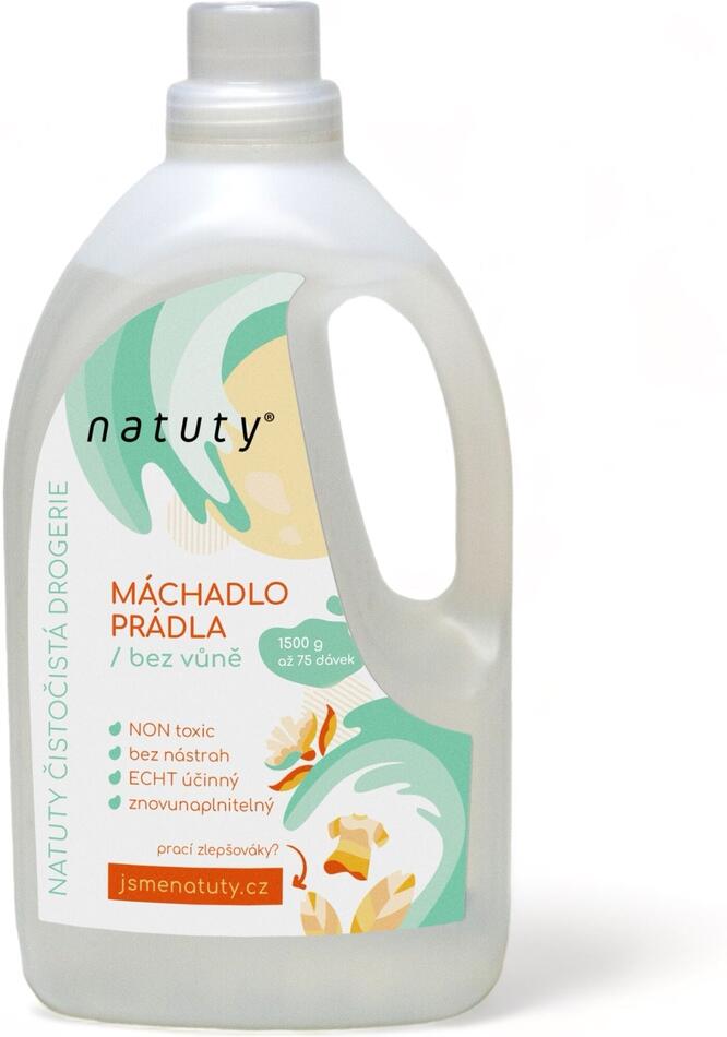 Natuty Máchadlo prádla bez vůně (1.5 l)