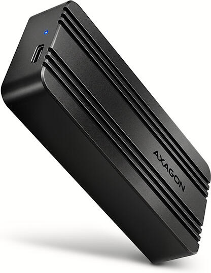 Axagon EEM2-40G, USB-C 40Gbps externí box pro M.2 NVMe SSD, zesílený hliník