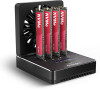 Axagon ADSA-M2C44, USB4 dokovací stanice pro 4× M.2 NVMe SSD s funkcí klonování