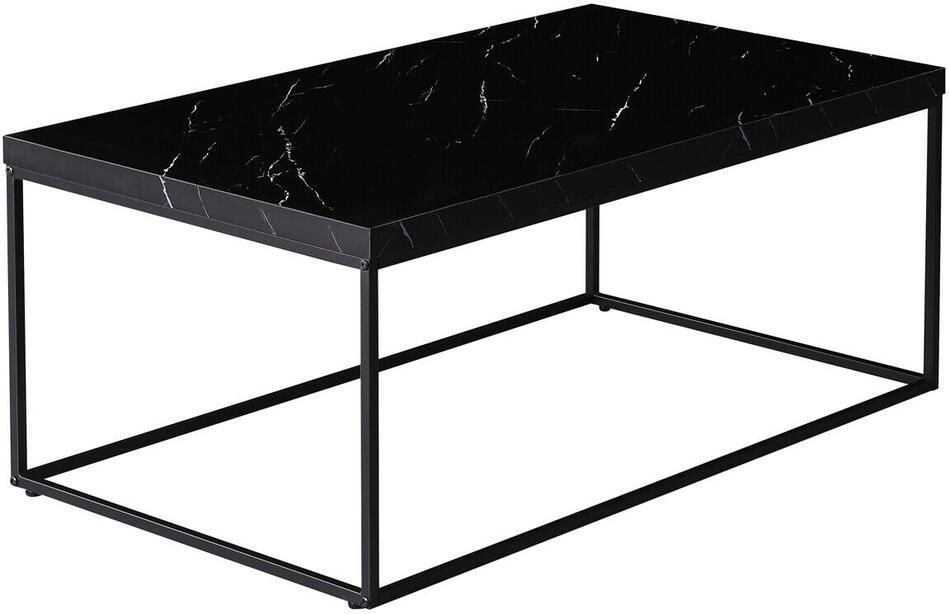 Konferenční stolek 110x60x45cm, mdf, mramor, CT-V2011 BK Autronic, Černá