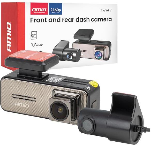 Kamera do auta AMIO AMIO-04801 4K+2K WLAN 512GB WiFi UHD