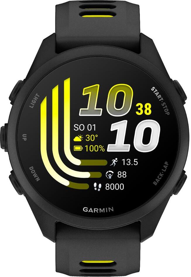 Smart hodinky Garmin Forerunner 170 Black/Amp Yello