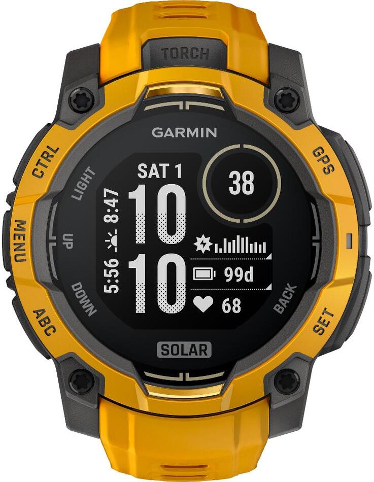 Smart hodinky Garmin Instinct 3 45mm Solar Sunburst