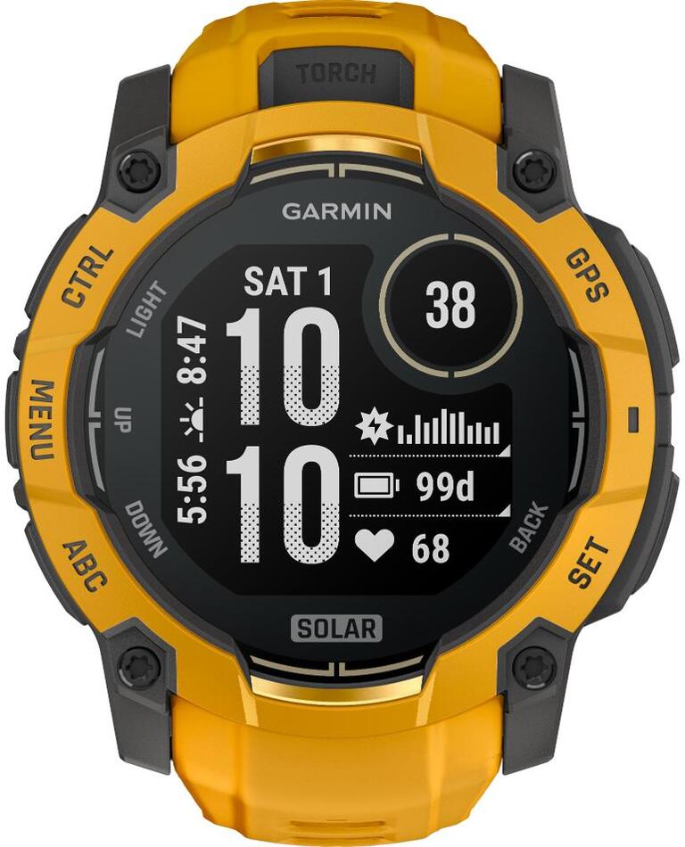 Smart hodinky Garmin Instinct 3 50mm Solar Sunburst