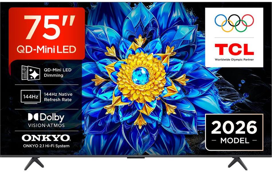 QLED televize TCL 75P8L