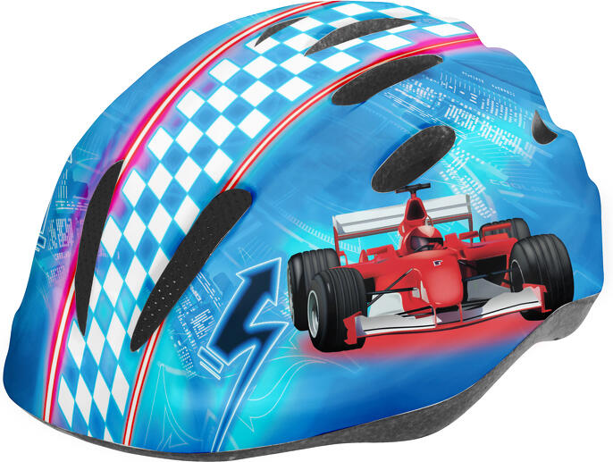 Wista Dětská cyklistická přilba WISTA HardShell modrá (Velikost: S/M (52-56 cm))