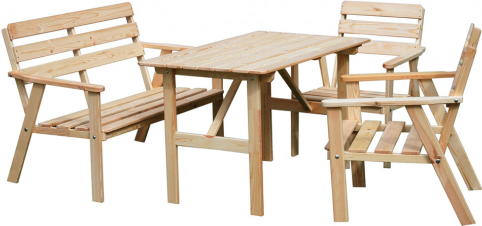 ROJA NORDIC zahradní set dřevěný