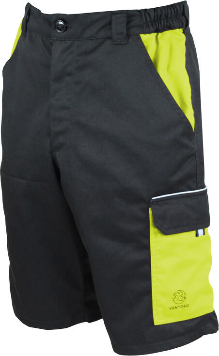 Ventoso Pracovní kraťasy Oliver zelená/černá (Velikost: 56 - XL)
