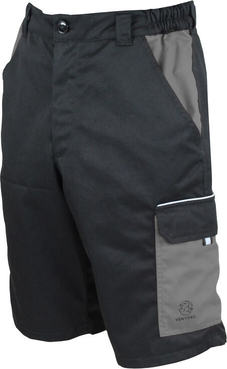 Ventoso Pracovní kraťasy Oliver šedá/černá (Velikost: 60 - 2XL)