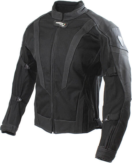 Cappa Racing Bunda moto pánská SEPANG kůže/textil černá (Velikost: M)