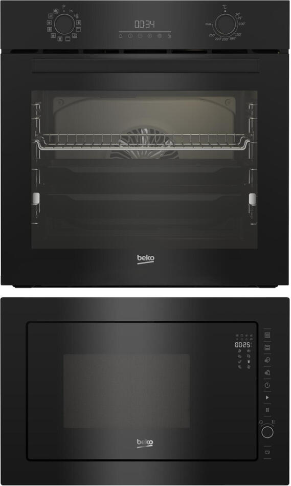 SET Trouba Beko BBIR17300BCS + Mikrovlnná trouba BEKO Beyond BMGB25333BG