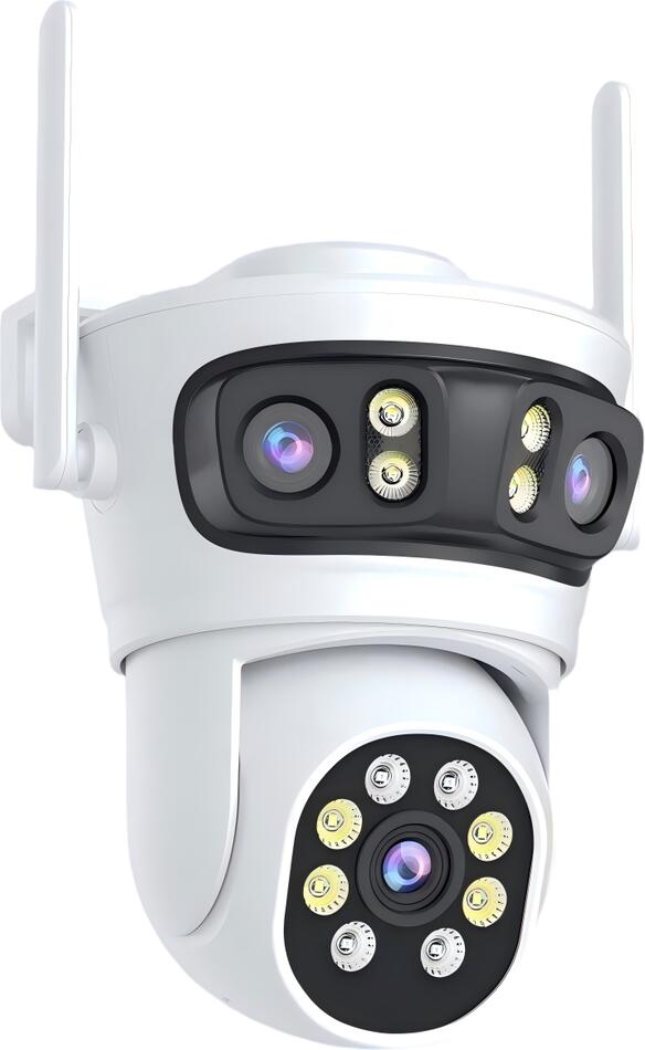 Smart venkovní kamera TRIPLE Immax NEO LITE, 355° 90° P/T, WiFi, 2MP+2MP+2MP