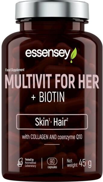 ESSENSEY Multivitamíny pro ženy s Biotinem - 90 kapslí