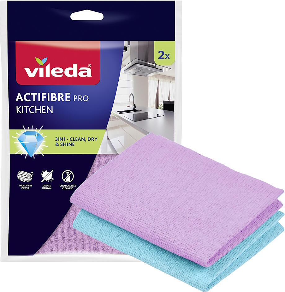 Mikrohadřík Vileda Actifibre, 2 ks
