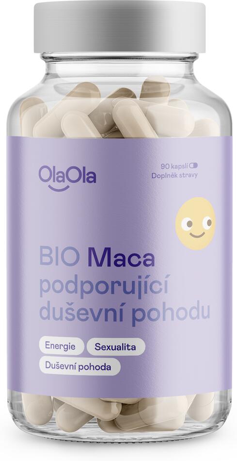 OlaOla BIO Maca podporující celkovou pohodu - 90 kapslí