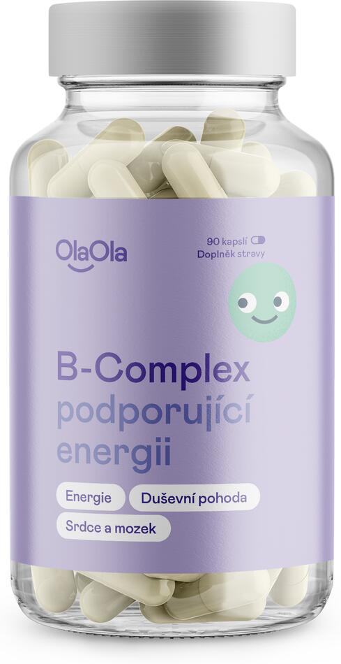 OlaOla B-Complex podporující energii - 90 kapslí