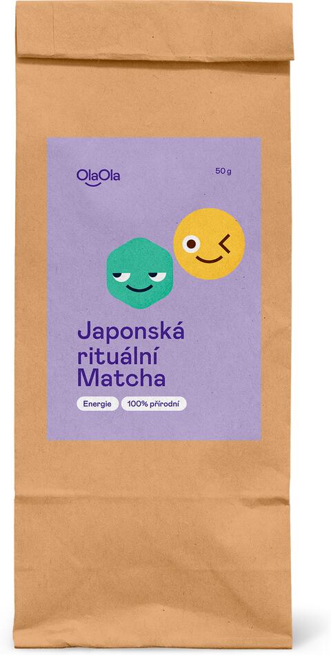 OlaOla BIO Japonská rituální matcha - 50 g
