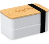 OlaOla Obědový box dvoupatrový s příborem