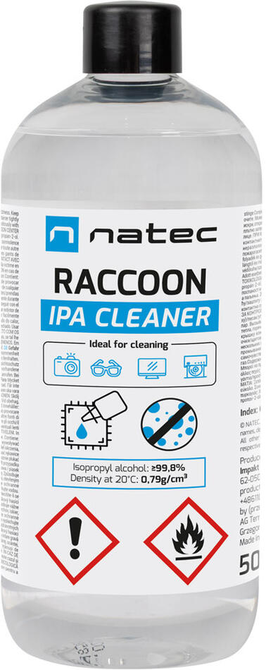 Isopropylic alcohol NATEC RACCOON IPA Cleaner 500 (NSC-2453)