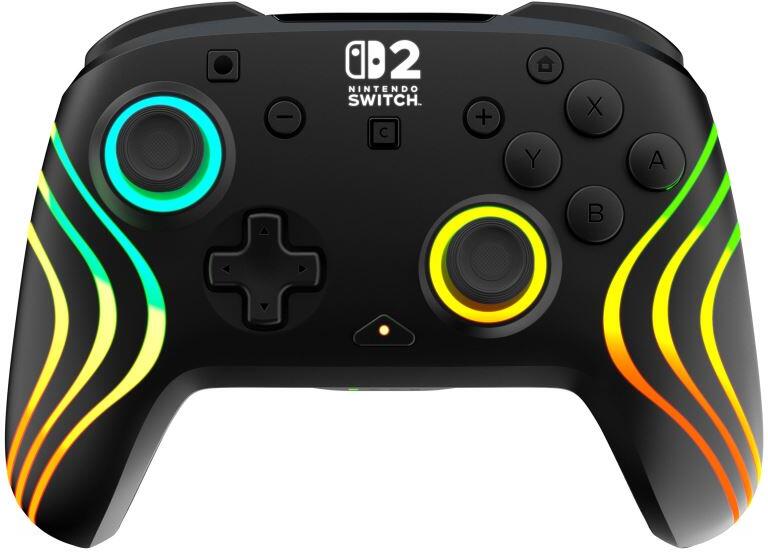 Turtle Beach Afterglow Wave Wireless, RGB bezdrátový herní ovladač pro NS2, Černá (TBC-8106-05)