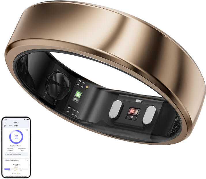 Smartring RingConn Air Gen 2 (velikost 11, zlatá)