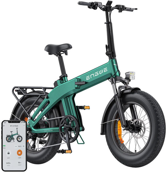 Elektrické kolo ENGWE EP-2 3.0 BOOST 250 W, 20" (zelené)