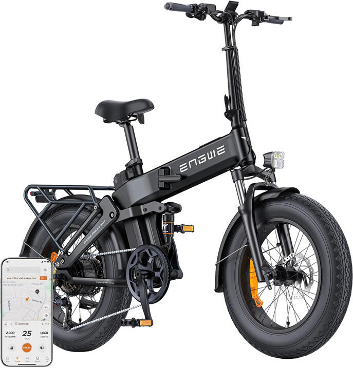 Elektrické kolo ENGWE PRO 3.0 BOOST 250 W, 20" (černé)