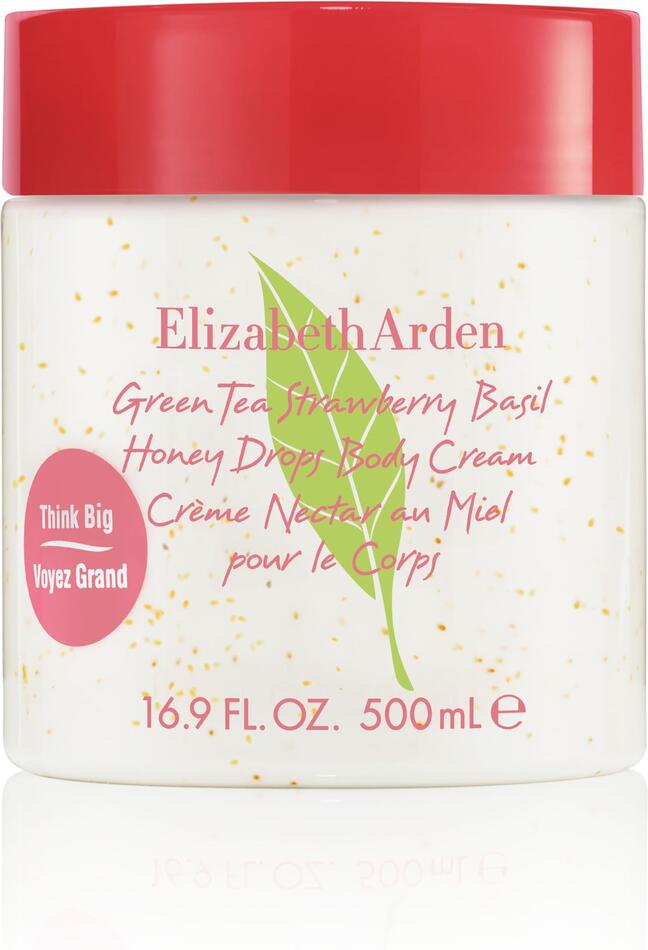 Tělový krém Elizabeth Arden Green Tea Strawberry Basil, 500 ml