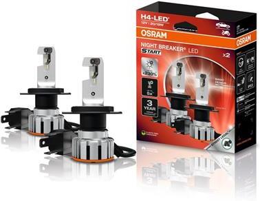 Autožárovka LED START 12V H4 OSRAM Night Breaker studená bílá 2ks