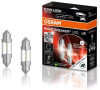 Autožárovka LED 12V C5W OSRAM studená bílá 2ks