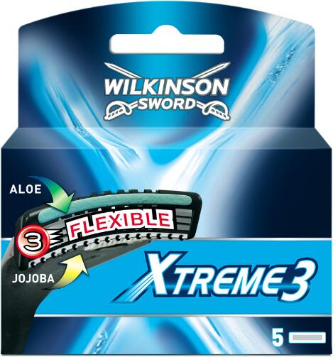 Náhradní břity Wilkinson Xtreme3 System 5 ks