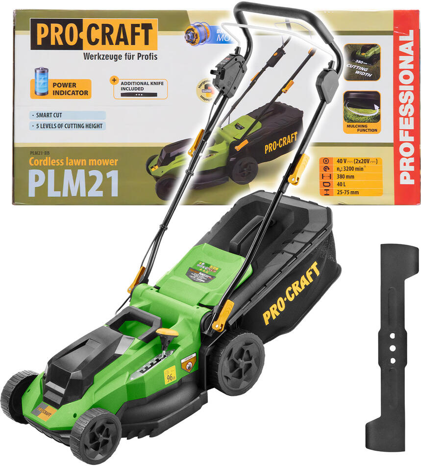 Aku sekačka Procraft PLM21bb (bez baterie a nabíječky) / PLM21bb
