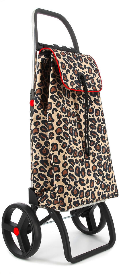 Rolser I-Max Wild 2 Logic RSG nákupní taška na kolečkách, leopardí vzor
