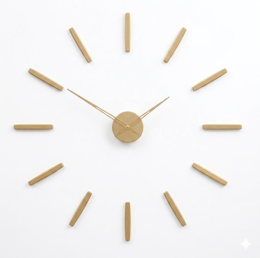 Designové hodiny 10-330-60 gold CalleaDesign 90cm