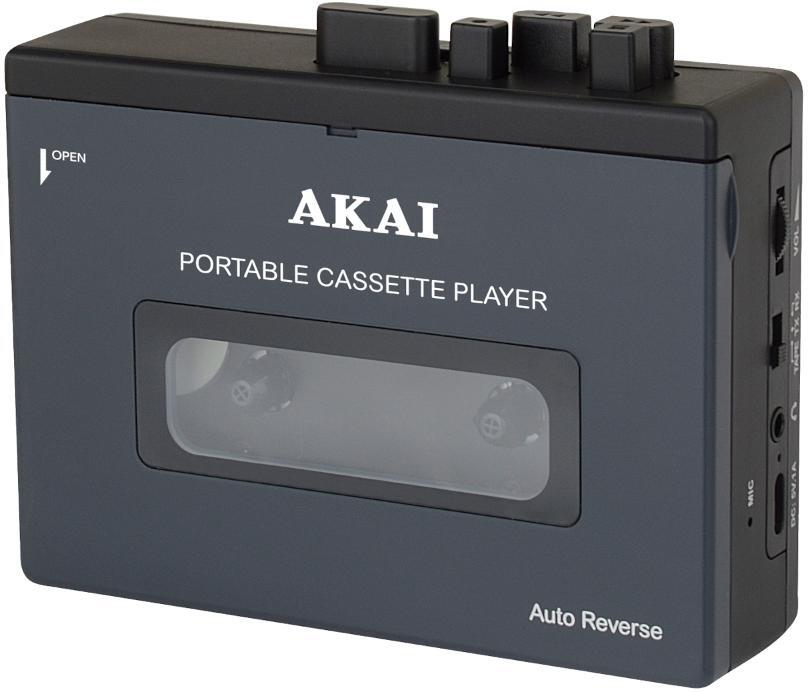 Kazetový přehrávač AKAI POCKET TAPE Walkman s BT