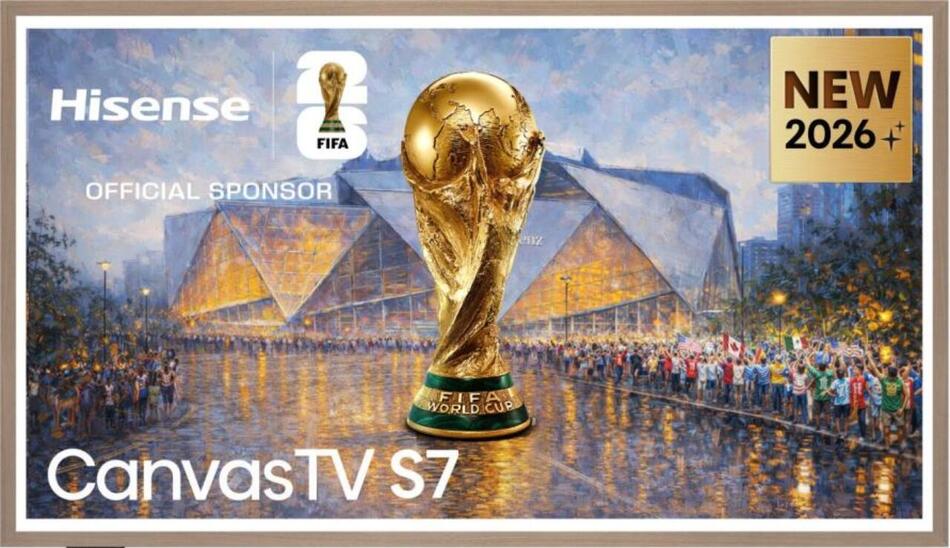 Canvas 4K TV Hisense 65S7S