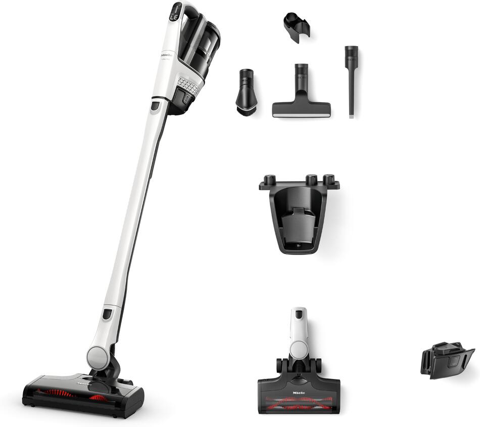 Tyčový vysavač Miele Triflex HX3, briliantová bílá