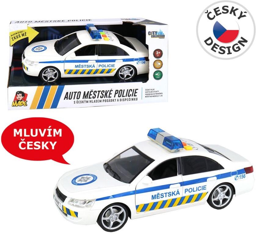 Made Auto Městská policie CZ design s českým hlasem