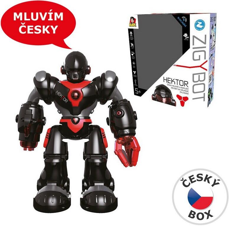 MaDe Robot Hektor rapující robot mluví česky 35cm