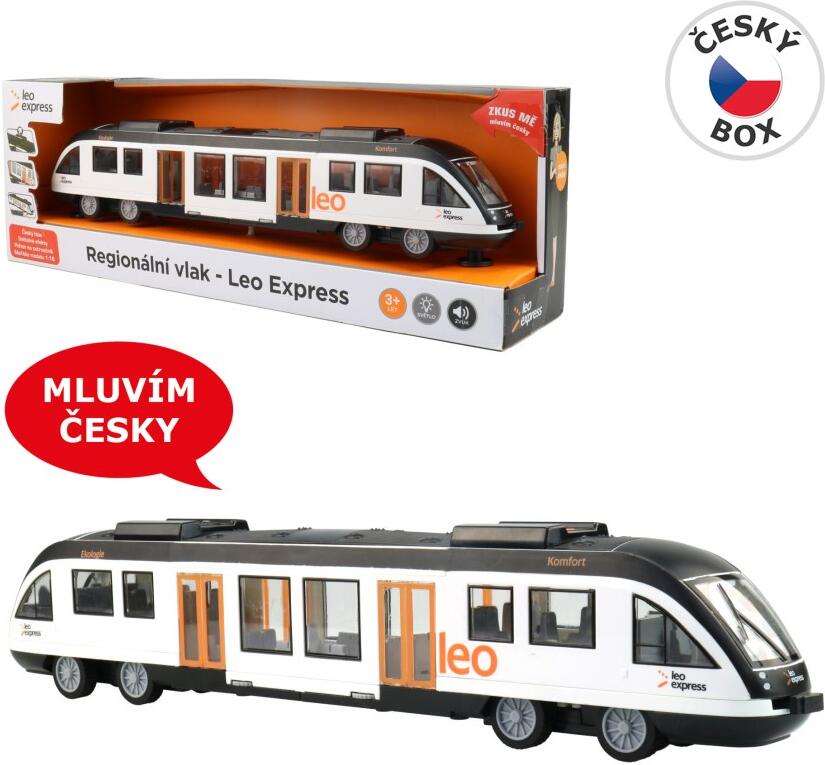 MaDe Regio Leo express na setrvačník se světlem a zvukem