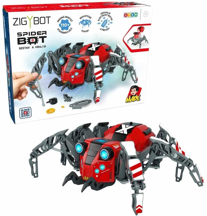 Robot Spider, stavebnice, 110 dílků