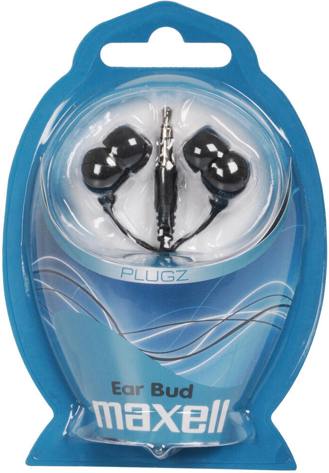 Sluchátka MAXELL 303459 Plugz černé