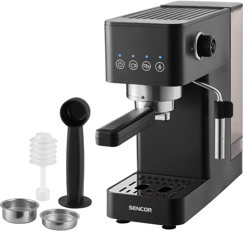 SES 1510BK Pákový espresso kávov. Sencor