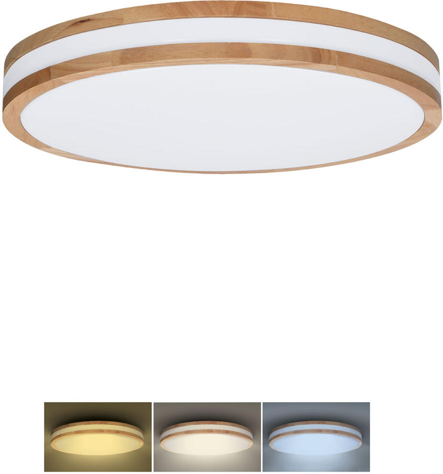 Solight LED osvětlení Woody, 25W, 1350lm, 29cm, 3CCT