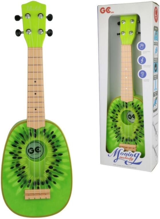 Kytara - Ukulele, 54 cm, zelená